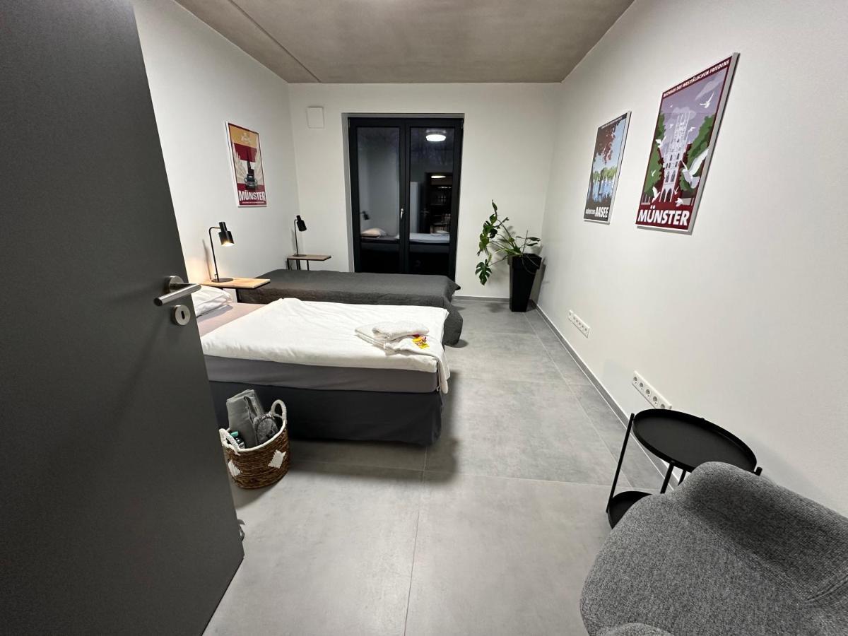 Luxurioeses Apartment Direkt Am Kanal 125 M² - Youpartments Munster  Exteriör bild